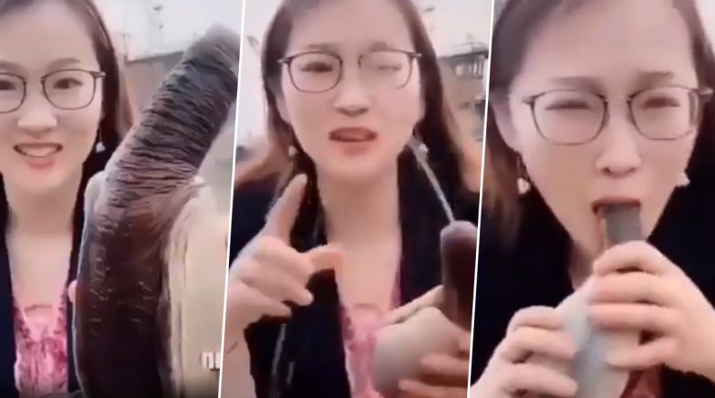 Girl Eating Penis This Viral Video Of Lady Biting On Pacific Geoduck Grosses The Internet Out
