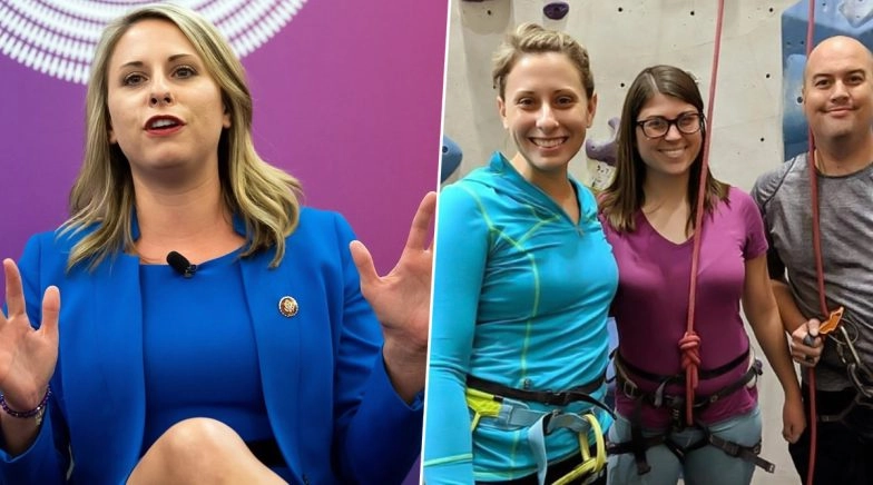 Nude pictures of Morgan Desjardins and US Congresswoman Katie Hill leaked online. 
