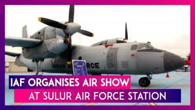 IAF Organises Air Show Ahead Of Air Force Day At The Sulur Air Force Station, Near Coimbatore