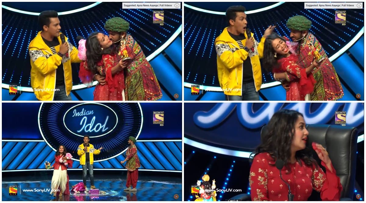Indian Idol 11: Neha Kakkar Forcefully Kissed By Contestant, Netizens Feel Move Was Scripted for TRPs Indian Idol 11: Neha Kakkar Forcefully Kissed By Contestant, Netizens Feel Move Was Scripted for TRPs