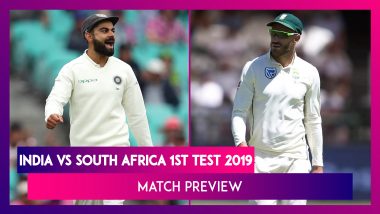 India vs South Africa 1st Test 2019, Match Preview: SA Face Jasprit Bumrah-Less IND in Visakhapatnam