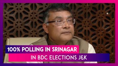100% Polling In Srinagar For Block Development Council Elections In J&K: Chief Electoral Officer