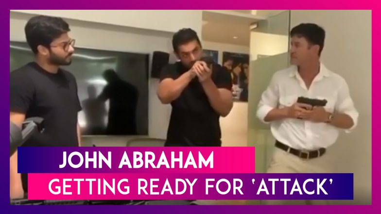 John Abraham Is Getting Ready For His Upcoming Action Thriller 'Attack'