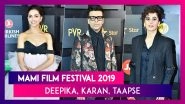 Deepika Padukone, Taapsee Pannu, Karan Johar Turn Up The Heat At MAMI Film Festival 2019 Red Carpet
