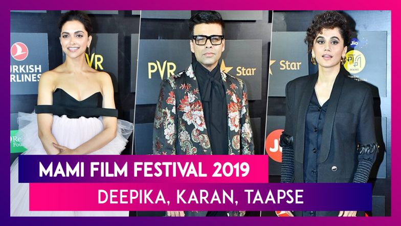 Deepika Padukone, Taapsee Pannu, Karan Johar Turn Up The Heat At MAMI Film Festival 2019 Red Carpet