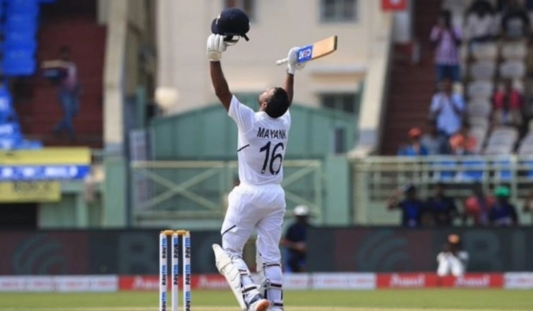 Mayank Agrawal Smashes 2nd Double Century in IND vs BAN 1st Test 2019 