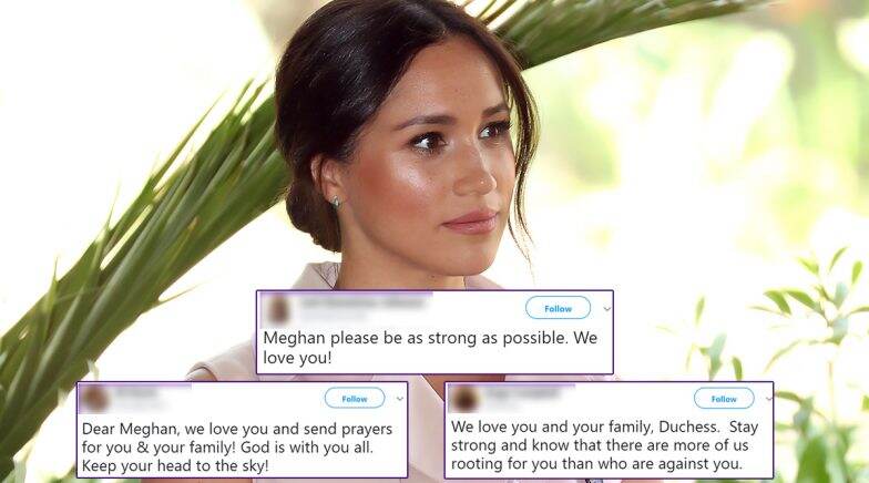 #WeLoveYou Meghan trends on social media after her interview for a documentary went viral. 