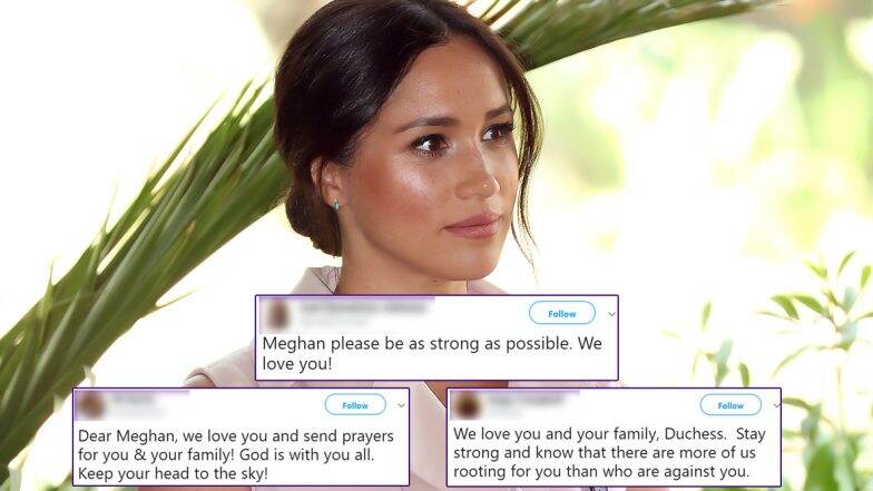 Meghan Markle Holds Back Tears in an Emotional Interview, Fans Pour Support for Duchess of Sussex With #WeLoveYouMeghan! Watch Video