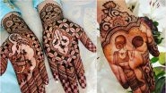 Karwa Chauth 2019 Mehndi Designs: Watch Video Tutorials to Apply Arabic Mehandi & Indian Henna Patterns on Hands for Karva Chauth Vrat!