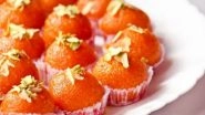 Diwali 2019 Recipe for Motichoor Ladoo: How to Make the Traditional Sweet Delight in These Quick and Easy Steps (Watch Video)