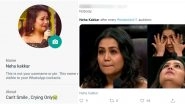 Neha Kakkar's Crying Photos From Indian Idol Episodes Make People Laugh! Funny Memes on Singer-Cum-Judge's Emotional Outburst Trend on Social Media