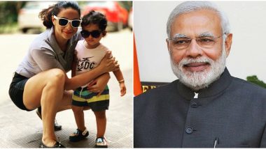 PM Narendra Modi Shares a Heartwarming Message for Gul Panag After Her Son Nihal Identifies ‘Modi Ji’ In Magazines (Watch Video)