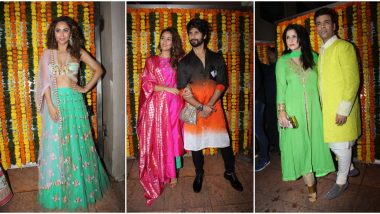 Ekta Kapoor Diwali Party: Shahid Kapoor, Karan Johar, Krystle D'Souza and Others Attend the Big Bash Hosted by TV Czarina (View Pics)