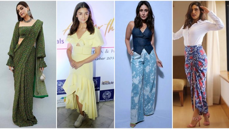 Kareena Kapoor Khan, Sonam Kapoor and Bhumi Pednekar's Fashion Choices should be Bookmarked by Every Girl out There (View Pics)