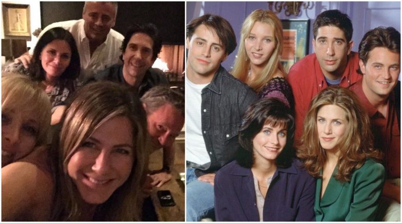 Jennifer Aniston's selfie with the six actors from F.R.I.E.N.D.S left Instagram in a tizzy