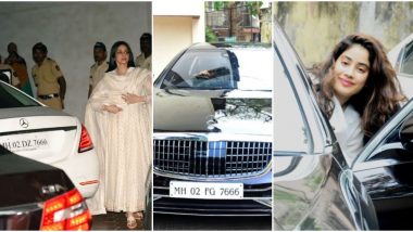 Janhvi Kapoor Becomes the Proud Owner of a Brand New Mercedes Maybach and It Has a Sridevi Connect (View Pic)