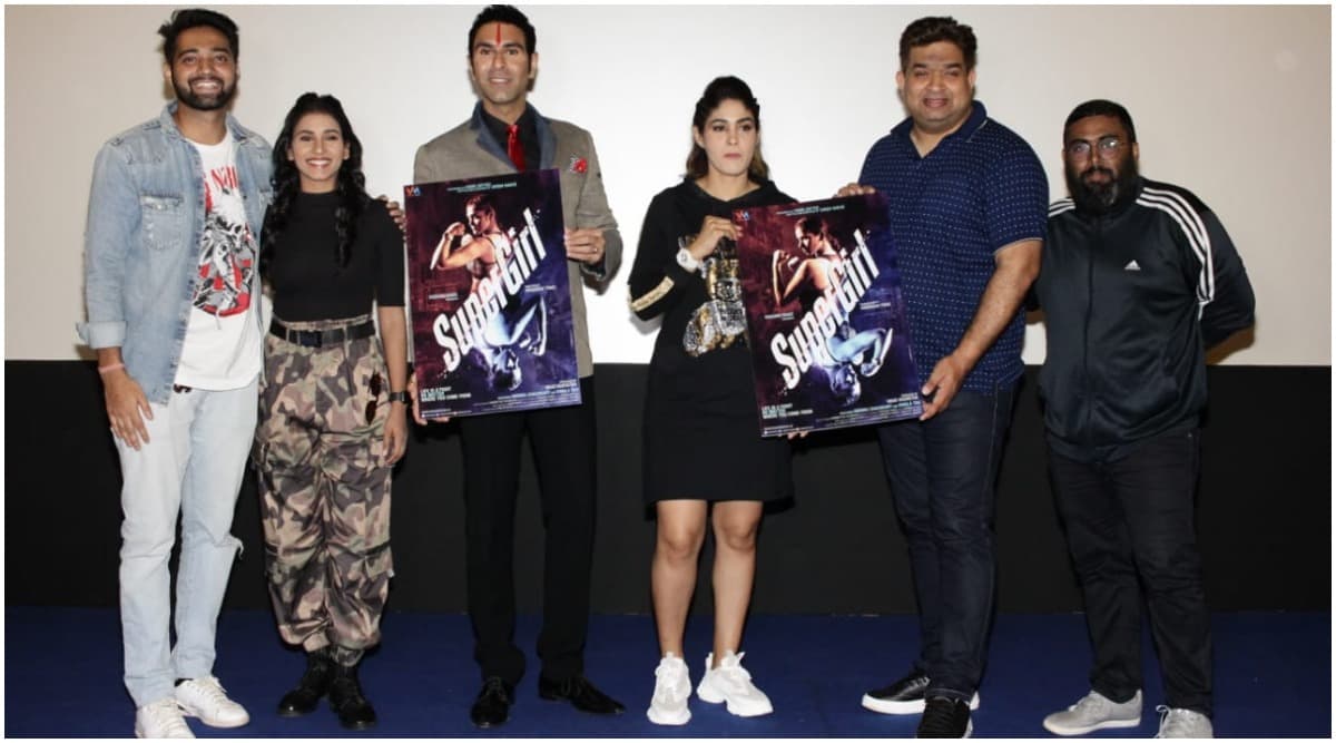 SuperGirl Teaser Launched by Choreographer Sandip Soparrkar SuperGirl Teaser Launched by Choreographer Sandip Soparrkar
