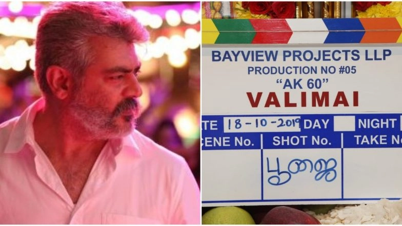Ajith's Valimai To Release On Diwali 2020