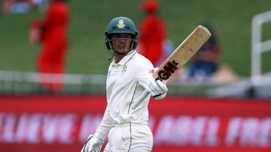 Quinton de Kock Becomes the First South African Wicket-Keeper to Register a Test Century on Indian Soil, Achieves Feat During IND vs SA 1st Test 2019