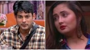 Bigg Boss 13: Sidharth Shukla&rsquo;s Bang-On Arguments vs Rashami Desai&rsquo;s Teary and Emotional Confessions, Who Do You Support? Vote Now!