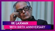 RK Laxman 98th Birth Anniversary: Remembering India's Greatest Cartoonist