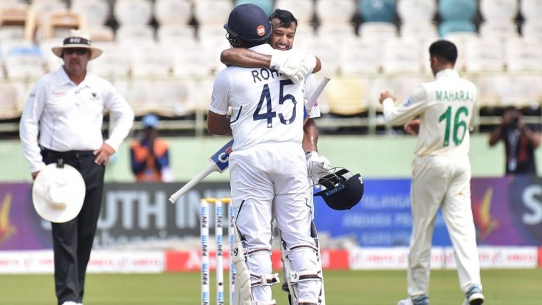 India vs South Africa, 1st Test 2019, Day 2 Stat Highlights: Mayank Agarwal Shatters Records, Bowlers Put Up a Good Show