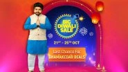 Flipkart Big Diwali Sale 2019: Dhamakedar Deals on Mobiles, TVs, Home Appliances, Electronics & Accessories Starting October 21
