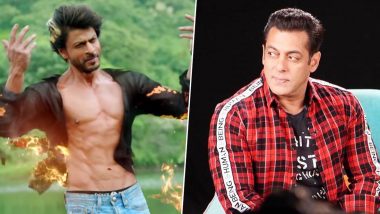 Salman Khan Calls Shah Rukh Khan a True 'Hero' After the Latter Saves Aishwarya Rai Bachchan's Manager From Fire (View Post)