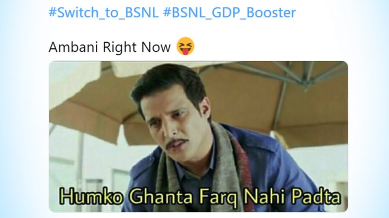 Switch to BSNL Trends on Twitter With Funny Memes and Jokes Being Made ...