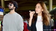 Shahid Kapoor and Mira Rajput Pack a Powerful Style Punch at the Airport (View Pics)