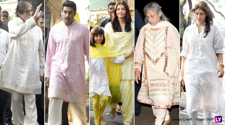 Amitabh Bachchan and Family Spotted Outside Jalsa Bungalow