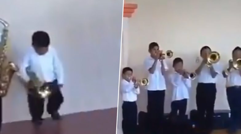 Cute Little Boy Teaches the Difference Between 'Doing' and 'Loving' Your  Job! Watch His Cool Moves While Playing Trumpet in This Adorable Video | 👍  LatestLY