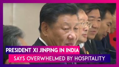 Modi-Xi Informal Summit Chinese President Xi Jinping Says He Is 'Overwhelmed By Indian Hospitality'