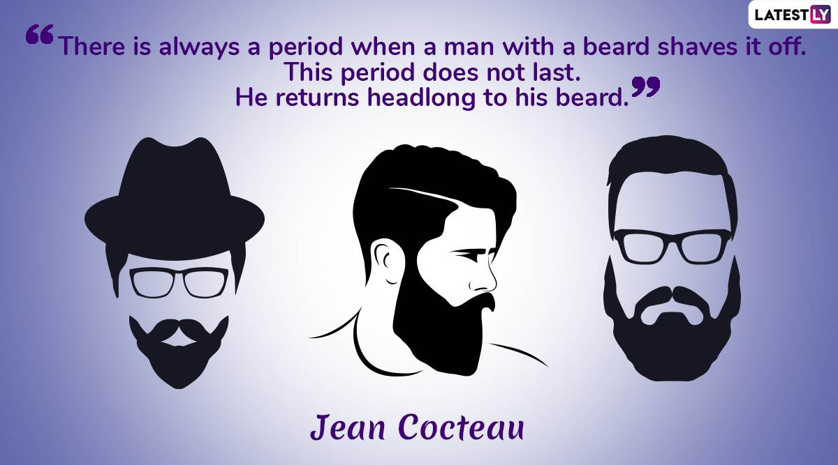 Beard to clean shave quotes