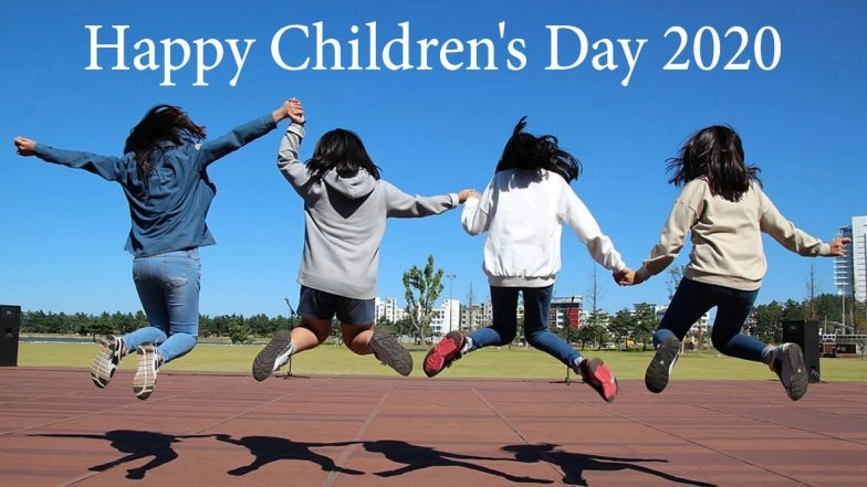 Happy Children's Day 2020 Messages, Wishes & HD Images: WhatsApp Stickers, SMS, Quotes, GIF Greetings and Photos to Wish the Adorable Kids