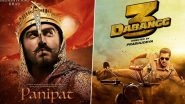 Arjun Kapoor's Panipat Beats Salman Khan's Dabangg 3 to Be the Most Anticipated Indian Movie as per IMDB