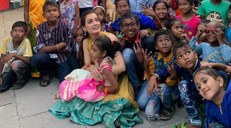 Dia Mirza Promotes ‘Exceed Cares’ Initiative for Underprivileged Kids