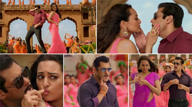 Dabangg 3s Yu Karke Song Video Salman Khan And Sonakshi Sinhas Naughty Romance As Chulbul