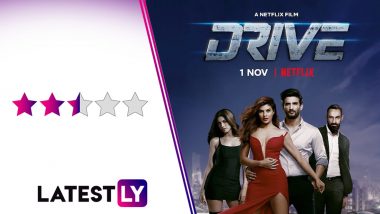 Drive Movie Review: Sushant Singh Rajput, Jacqueline Fernandez’s Netflix Film Has Fun, Twisty Moments but Is Let Down by Bad VFX and Silly Plot Contrivances