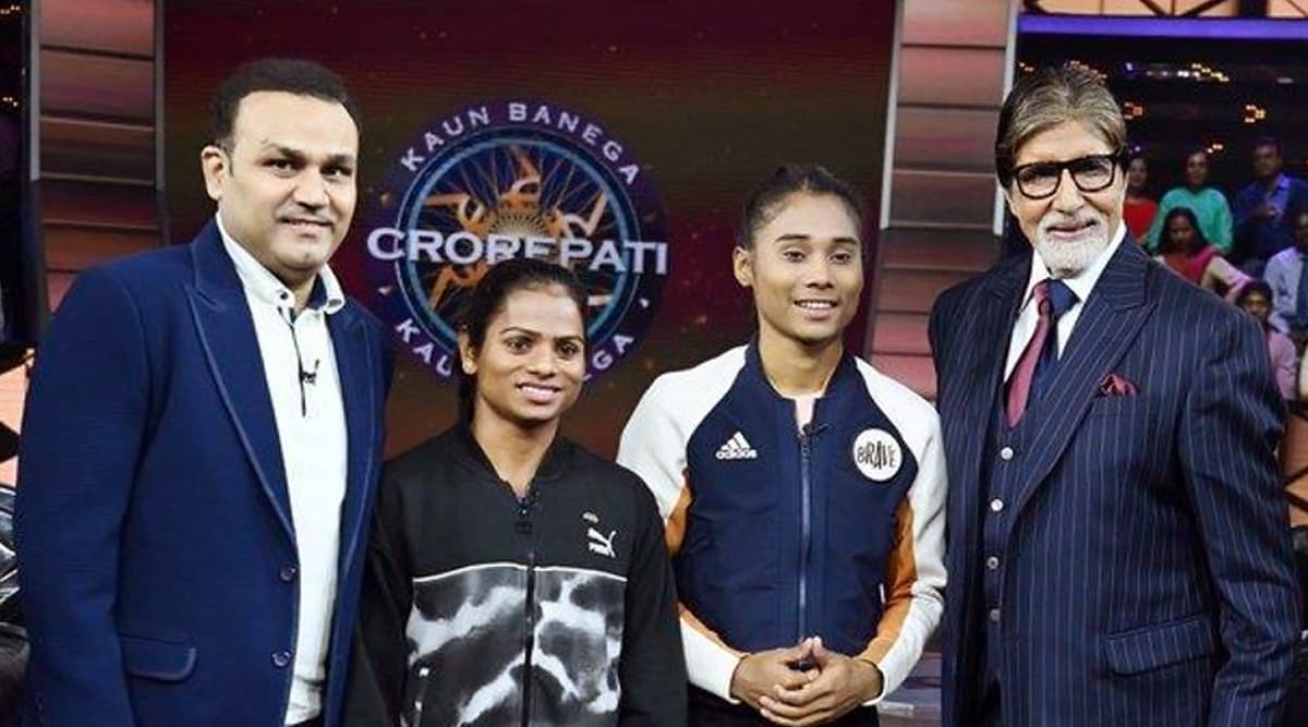 KBC 11: Amitabh Bachchan Appealed Everyone to Support Indian Athletes during Hima Das, Dutte Chand and Virender Sehwag’s Special Episode KBC 11: Amitabh Bachchan Appealed Everyone to Support Indian Athletes during Hima Das, Dutte Chand and Virender Sehwag’s Special Episode