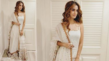 Yo or Hell No: Disha Patani's White Sharara for Radhe's Muhurat Pooja