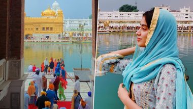 Dostana 2: Janhvi Kapoor Visits Golden Temple Before She Starts Shooting for Kartik Aaryan's Film (View Pic)