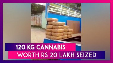 120 kg Cannabis Worth Rs 20 lakh Seized In Visakhapatnam, Accused Arrested