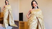 Yo or Hell No? Kangana Ranaut's Banarasi Saree for her Brother's Engagement Ceremony
