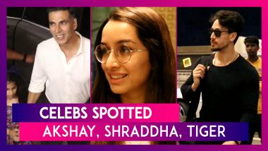 Akshay Kumar, Shraddha Kapoor, Tiger Shroff, Arjun Kapoor & Others Spotted In The City