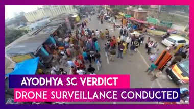 Ayodhya SC Verdict: UP Police Conducts Drone Surveillance