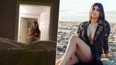 Mia Khalifa Goes ‘Crazy in Bed’ After Hitting 18 Million Follower Mark on Instagram (Watch Video)