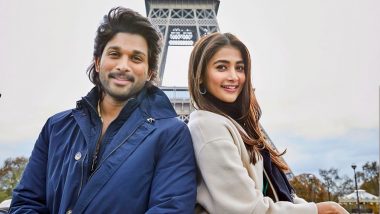 Allu Arjun and Pooja Hegde are Busy Shooting for Ala Vaikunthapuramlo in the City of Love, Paris - View Pic