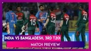 India vs Bangladesh 3rd T20I 2019 Match Preview: BAN Hope to Upset Fancied IND For Maiden Series Win