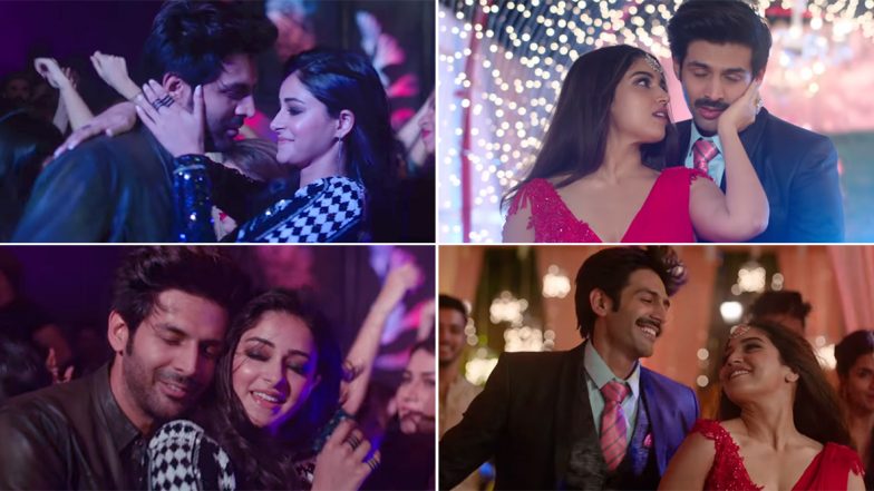 Dheeme Dheeme Song from Pati Patni Aur Woh: Kartik Aaryan, Ananya Panday and Bhumi Pednekar Groove to the Remix of Tony Kakkar's Popular Track